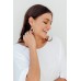 Dawn Natural Wood Teardrop Earring