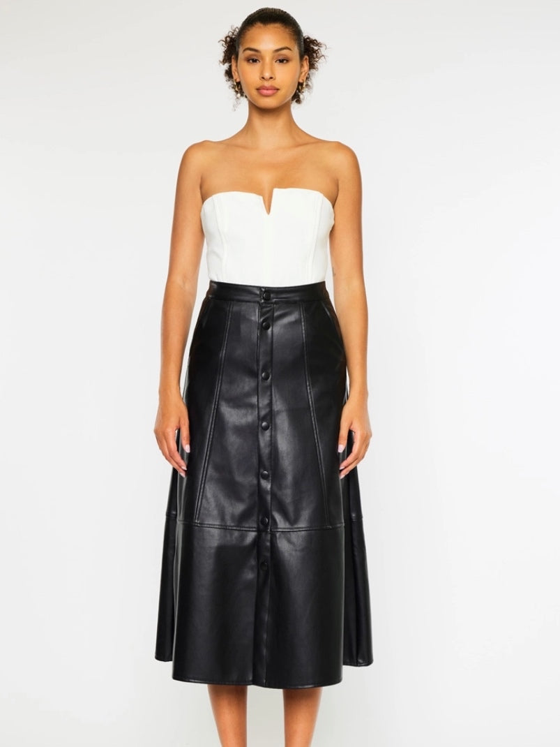 Charlie Faux Leather Skirt Charlie Faux Leather Skirt