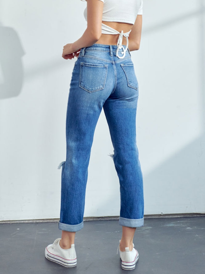 Varen High Rise Straight Leg Jeans Varen High Rise Straight Leg Jeans