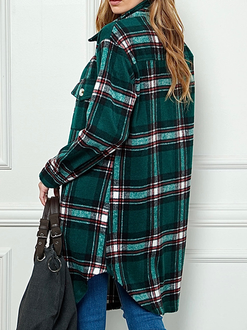 Green Plaid Shacket Green Plaid Shacket
