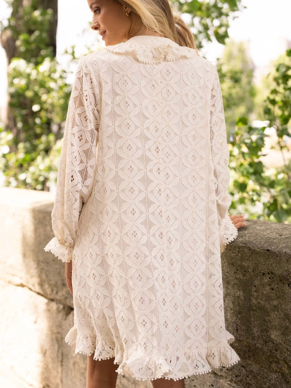 Eugenie Cotton Lace Dress Eugenie Cotton Lace Dress