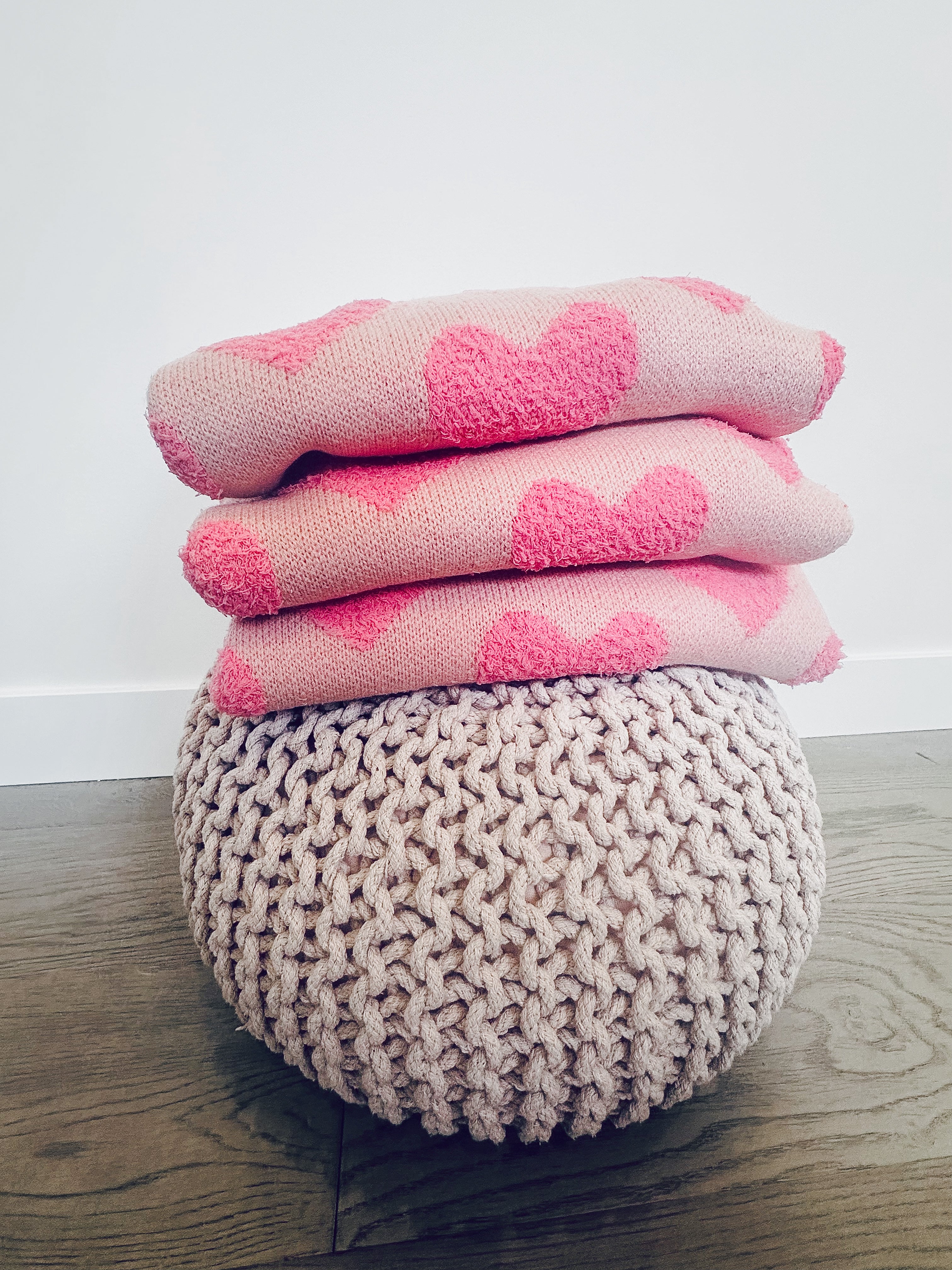 Fuzzy Heart Sweater