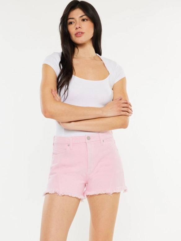 Baby Pink Kancan Shorts Baby Pink Kancan Shorts