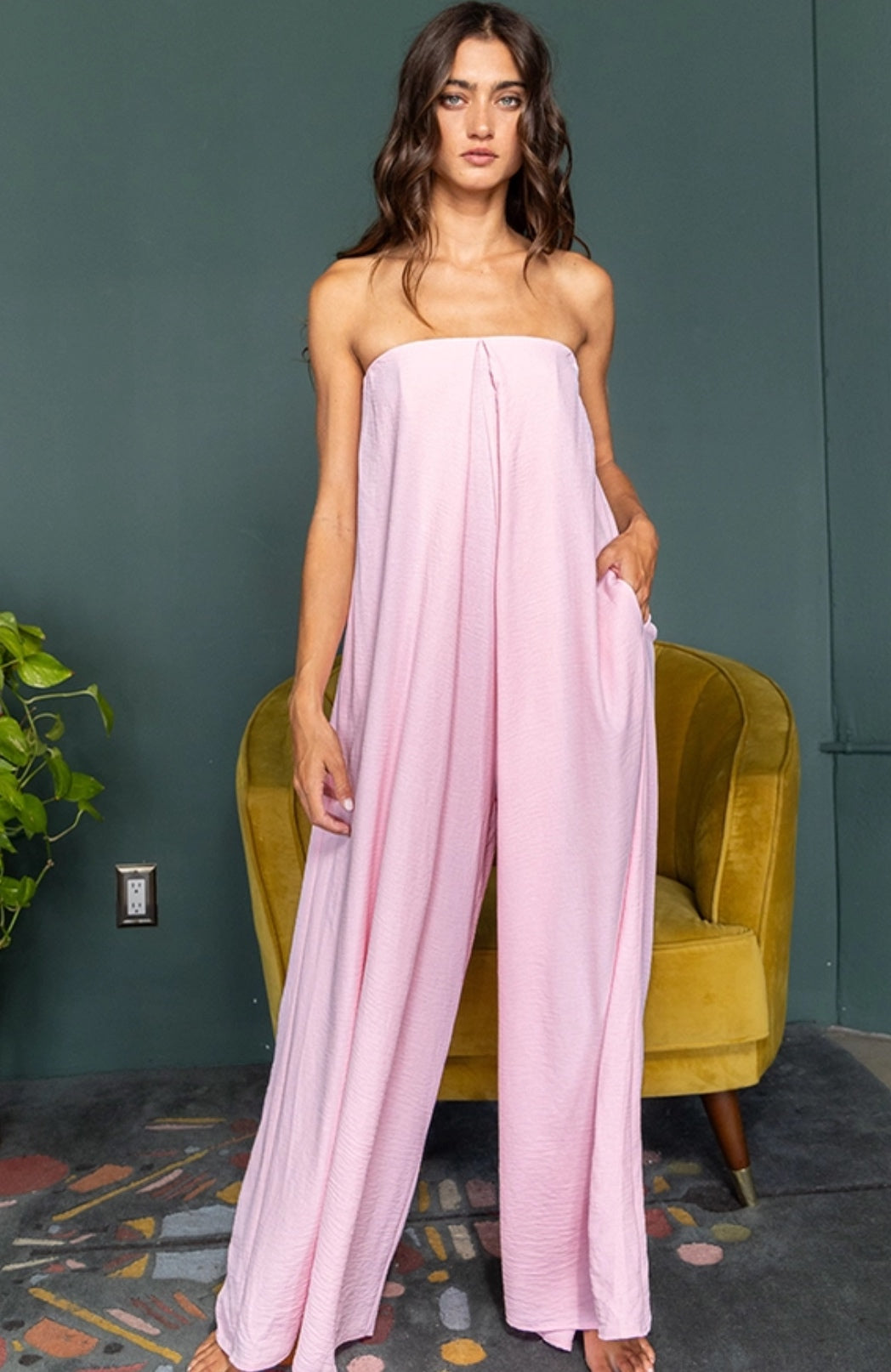 Lyric Strapless Jumpsuit Lyric Strapless Jumpsuit