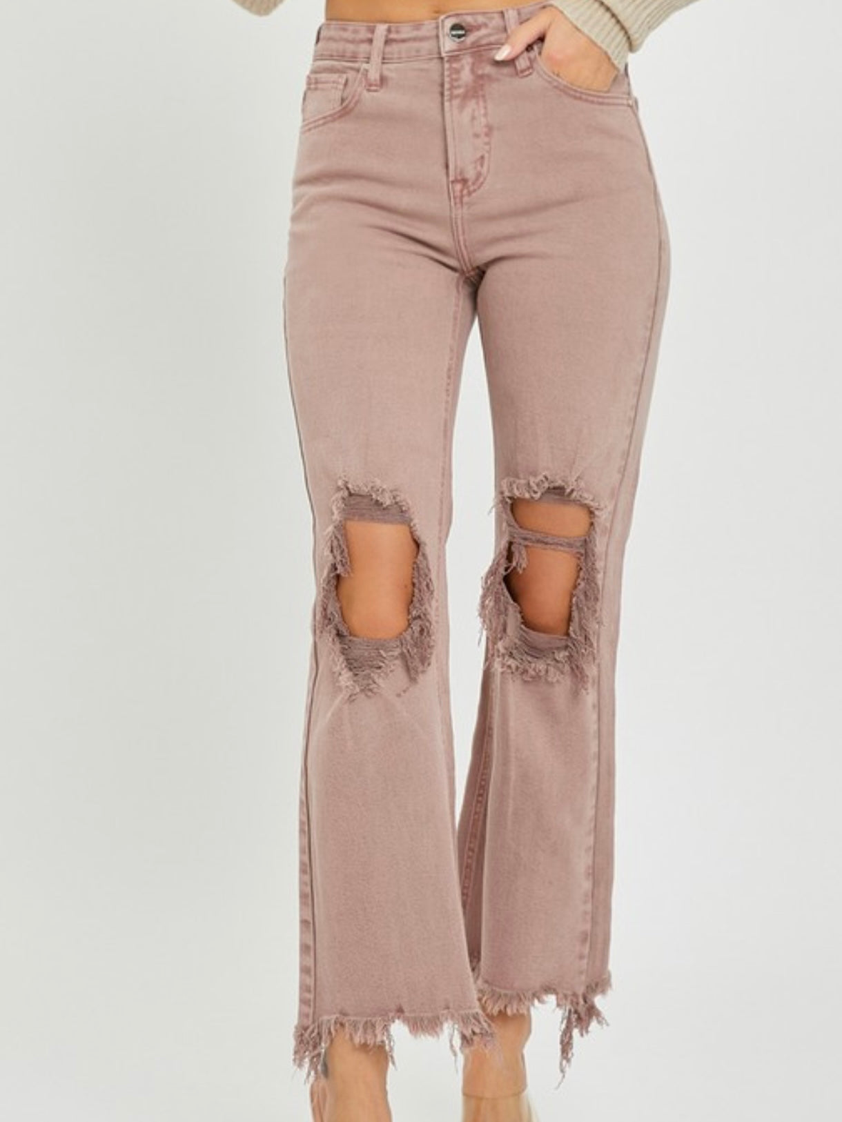 Desert + Dusk Distressed Jeans Desert + Dusk Distressed Jeans