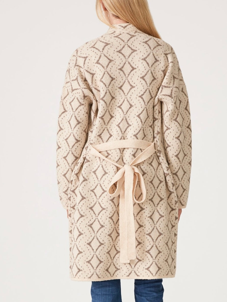 Diamond Jacquard Cardigan Diamond Jacquard Cardigan