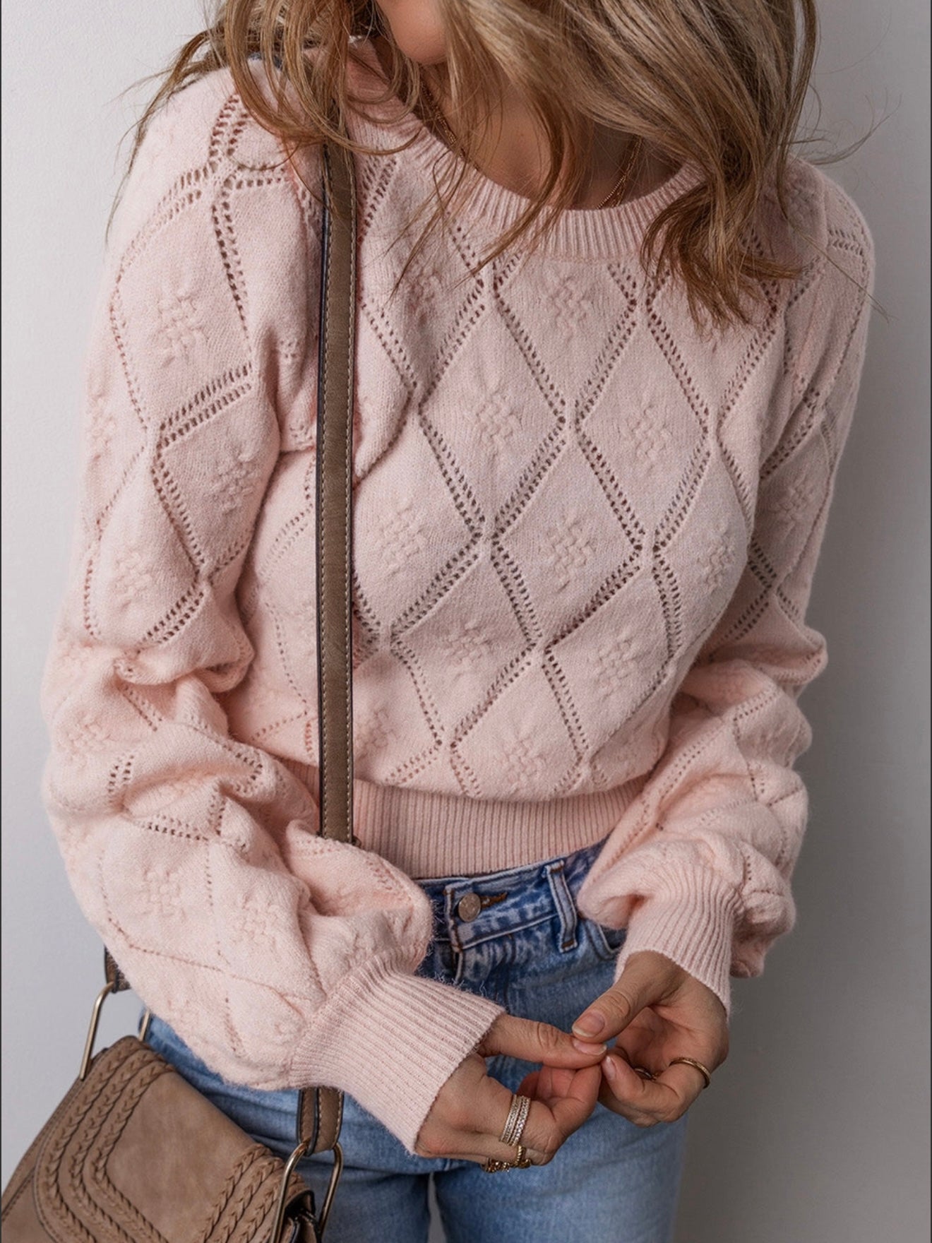 Charming Pink Sweater Charming Pink Sweater
