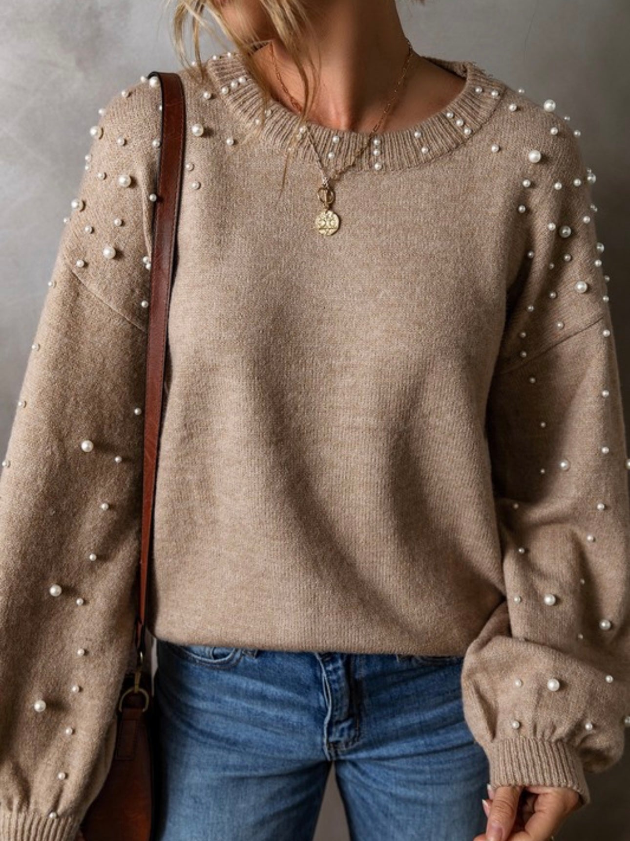 Pearled Sweater Pearled Sweater