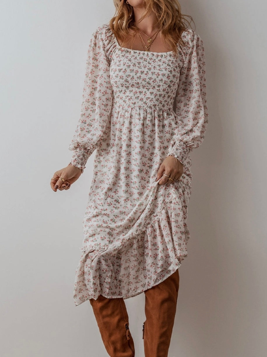 Falling in Floral Dress Falling in Floral Dress