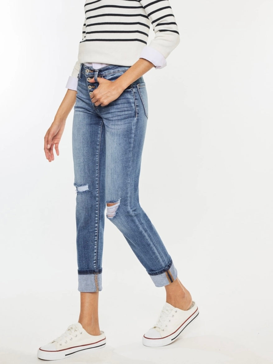 Kancan Straight + Relaxed Jeans Kancan Straight + Relaxed Jeans