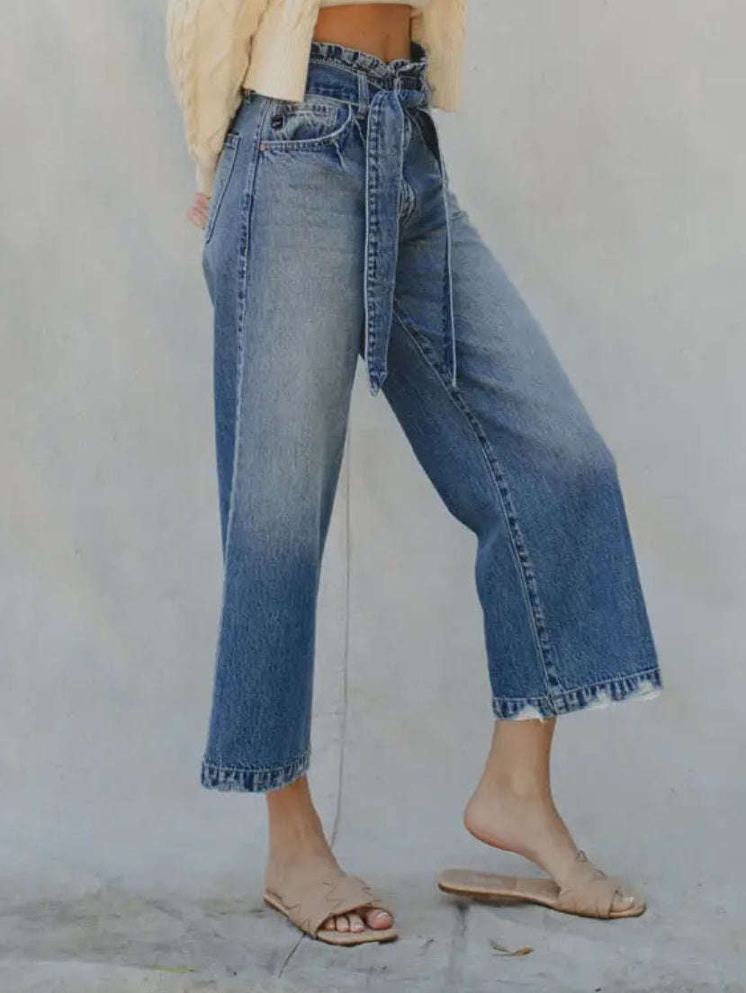 Kancan Paperbag Wide Leg Jeans Kancan Paperbag Wide Leg Jeans