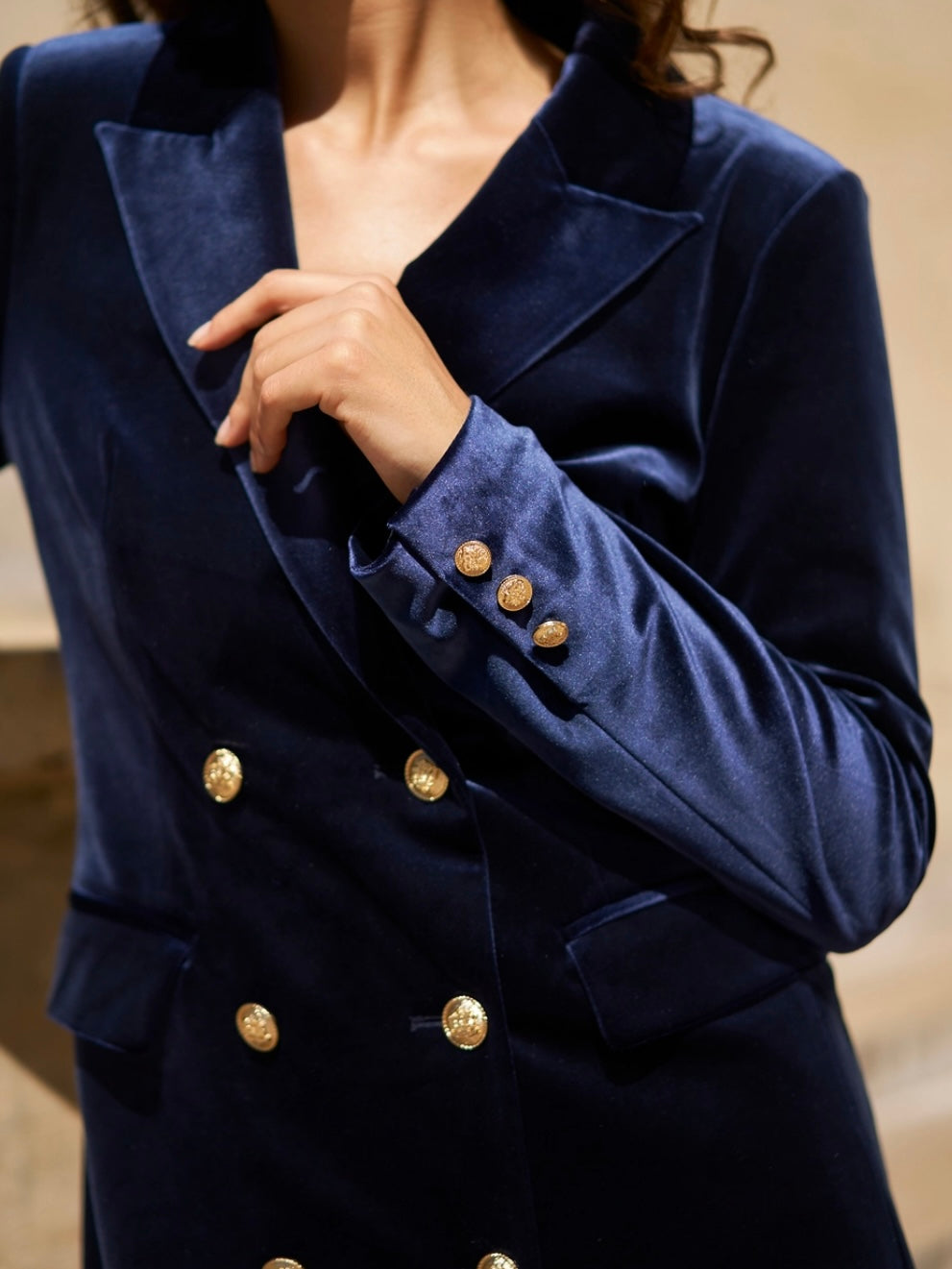 Velvet Blazer Dress Jacket Velvet Blazer Dress Jacket