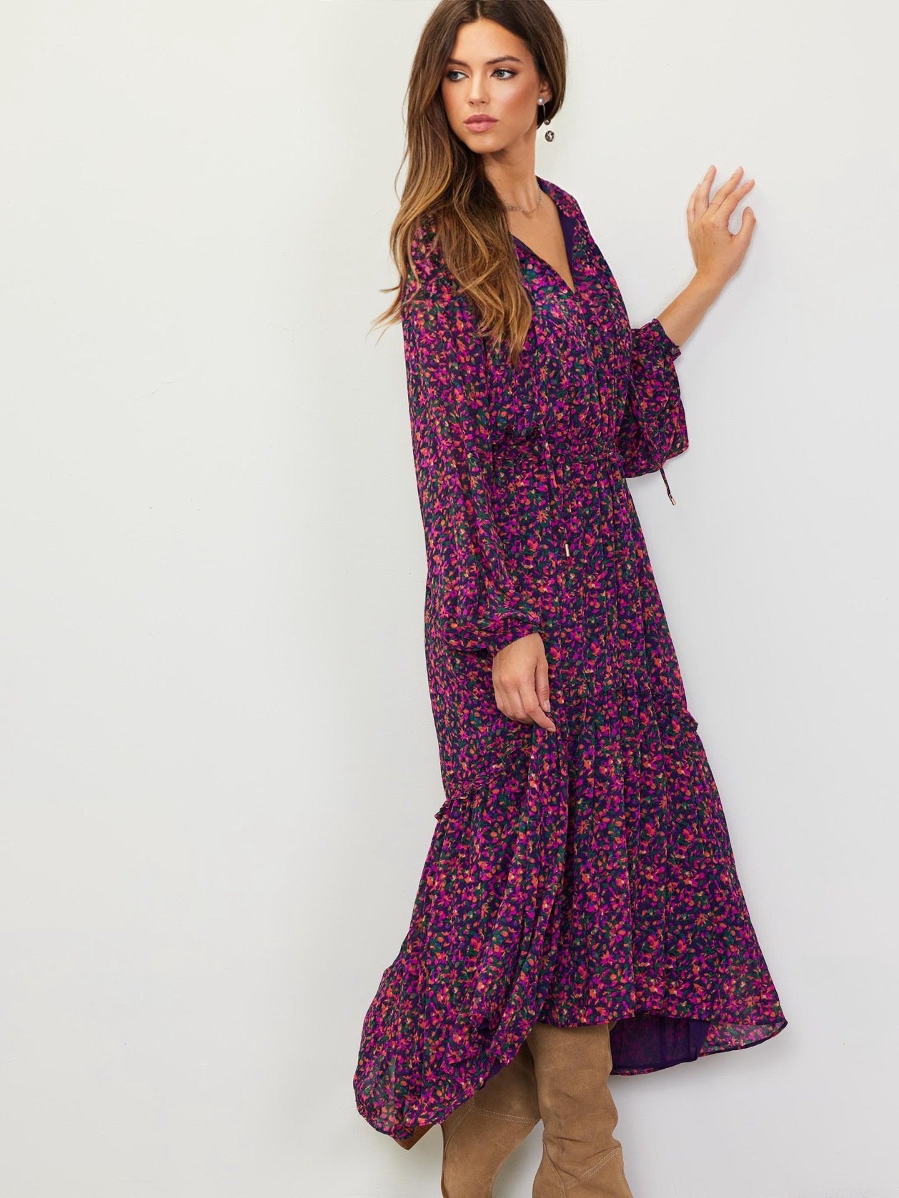 Magna Chiffon Dress Magna Chiffon Dress