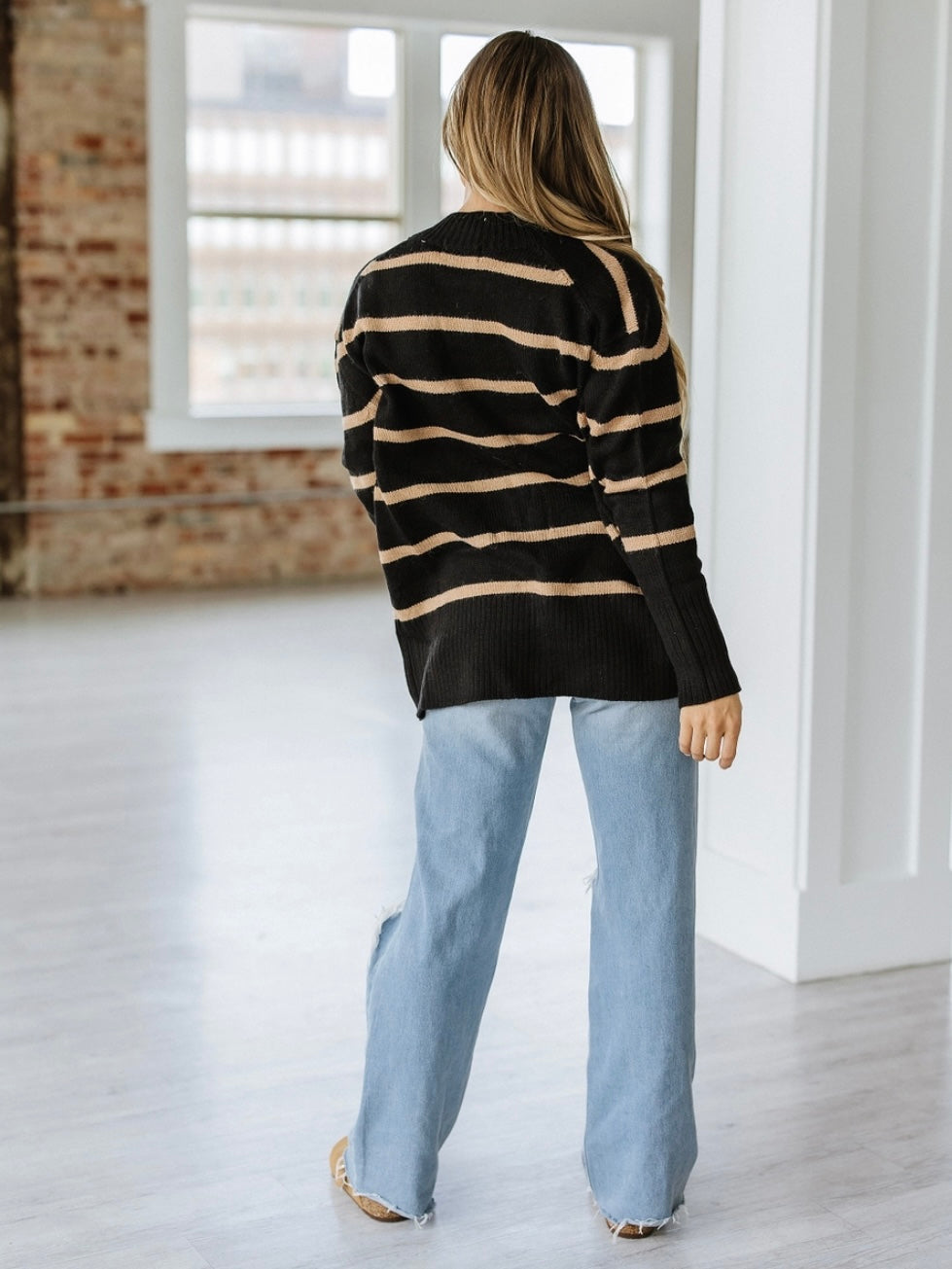 Midnight Stripe Cardigan Midnight Stripe Cardigan