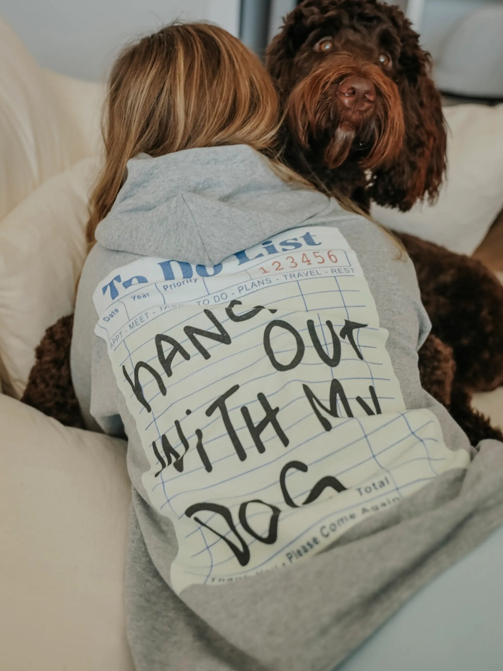 Hang Out With My Dog Hoodie Hang Out With My Dog Hoodie