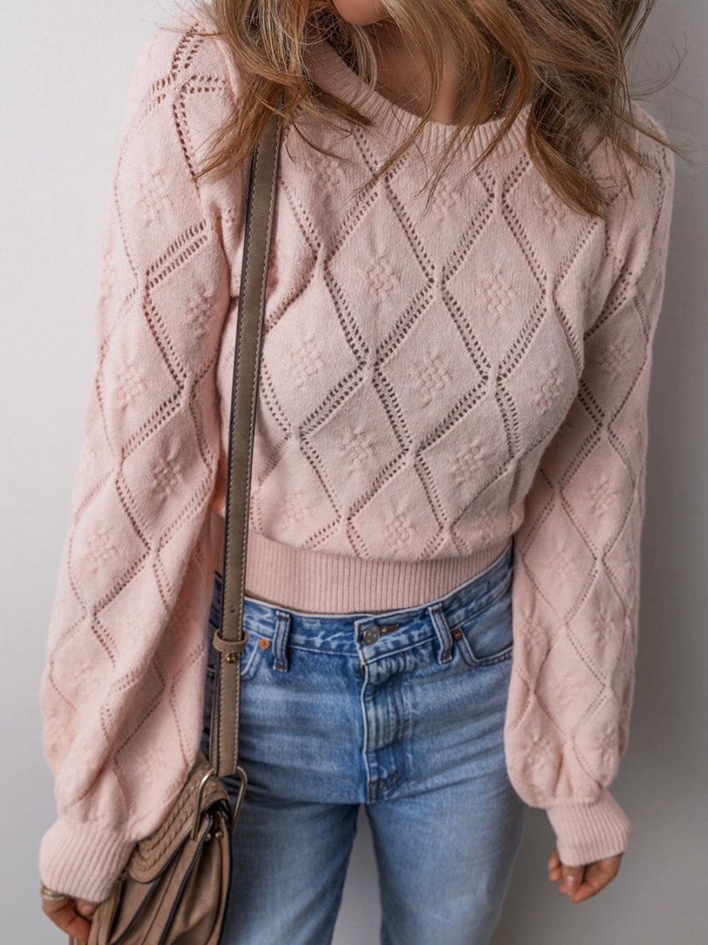 Charming Pink Sweater Charming Pink Sweater