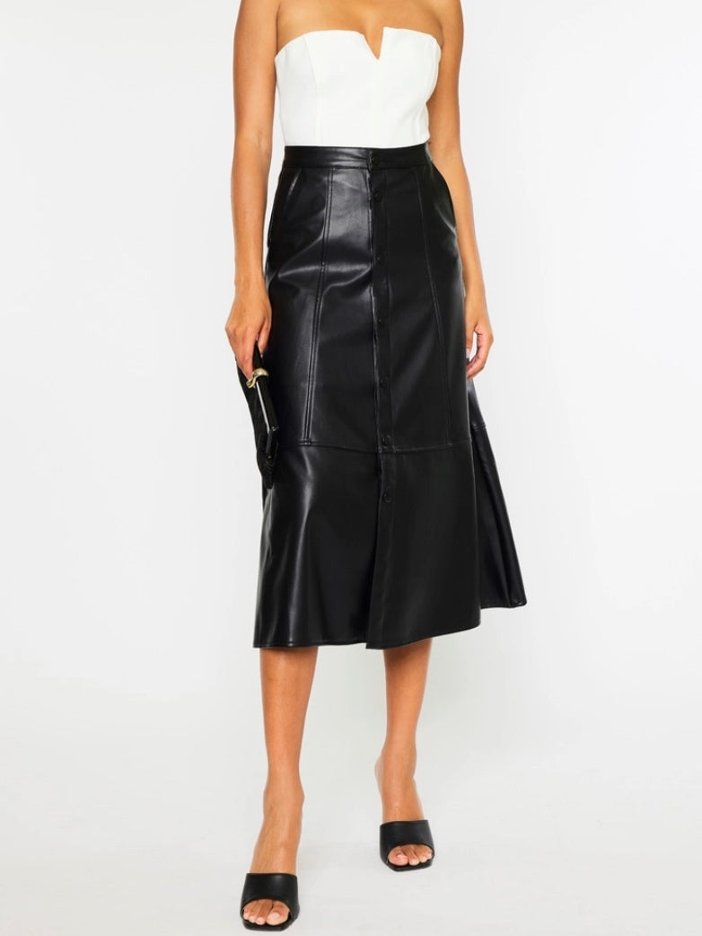 Charlie Faux Leather Skirt Charlie Faux Leather Skirt