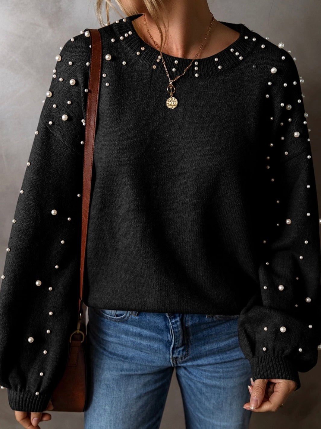 Pearled Sweater Pearled Sweater