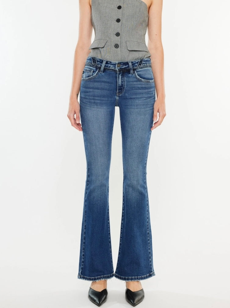 Melina Mid Rise Flare Jeans Melina Mid Rise Flare Jeans