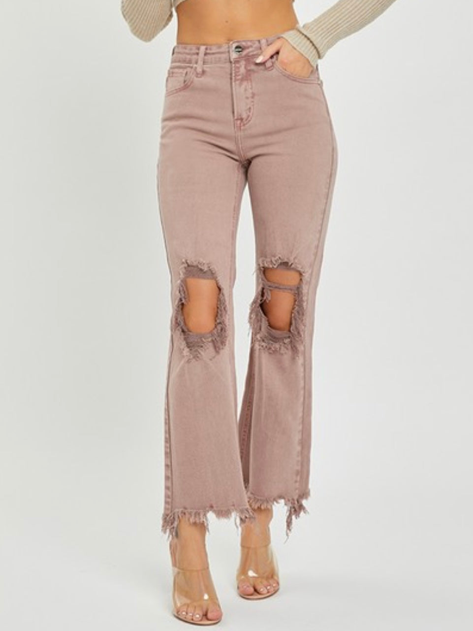 Desert + Dusk Distressed Jeans Desert + Dusk Distressed Jeans