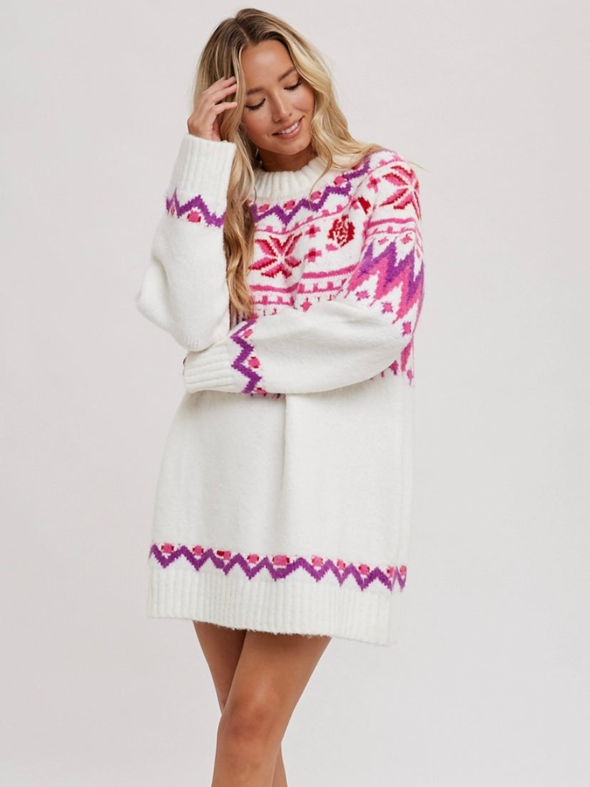 Ski Lodge Tunic Sweater Ski Lodge Tunic Sweater