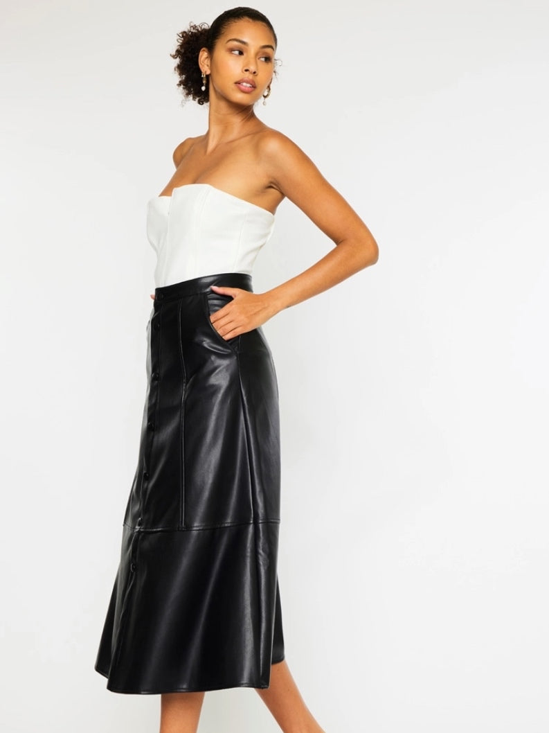 Charlie Faux Leather Skirt Charlie Faux Leather Skirt