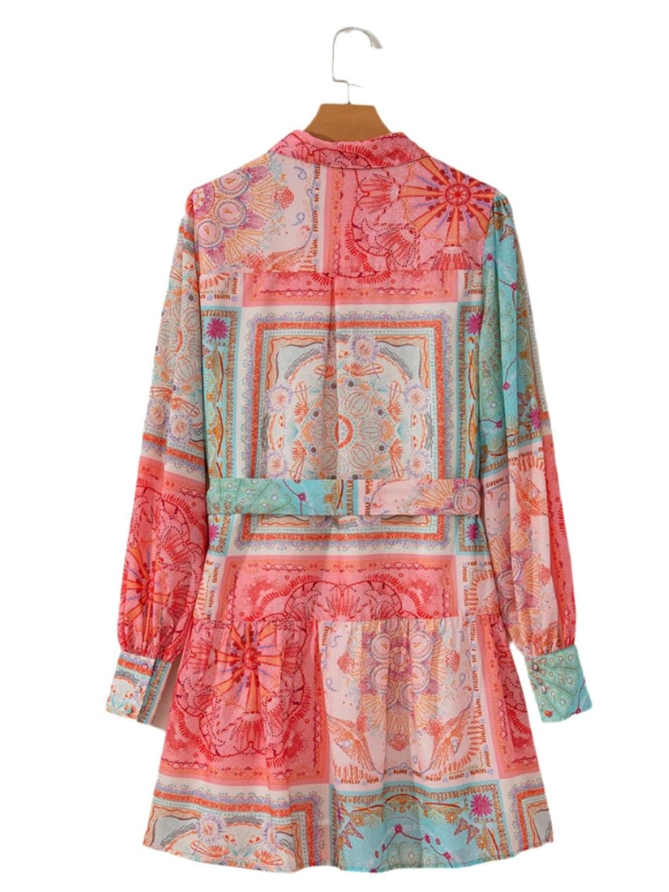 Boho Patches Dress