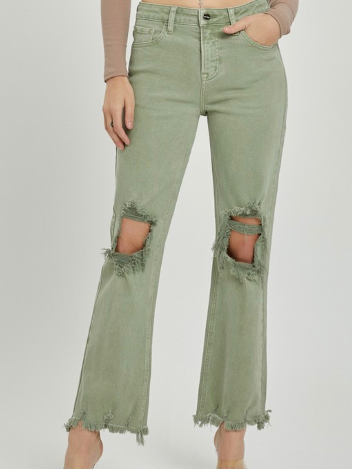 Desert + Dusk Distressed Jeans Desert + Dusk Distressed Jeans