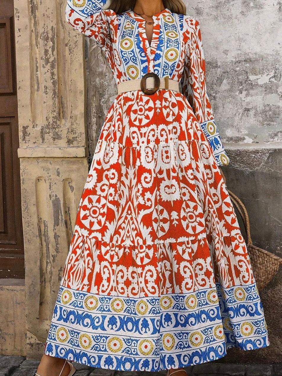 Spanish Boho Maxi Dress Spanish Boho Maxi Dress