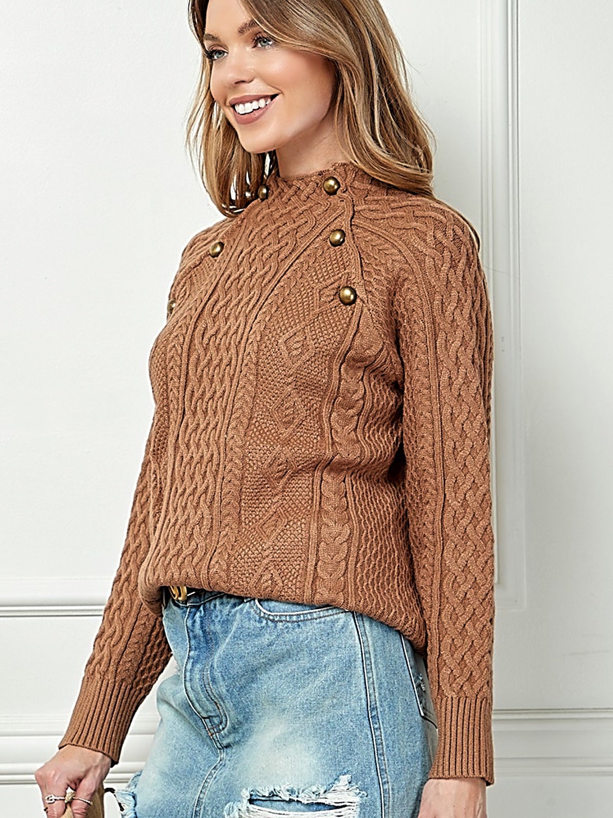 Dash of Double Sweater