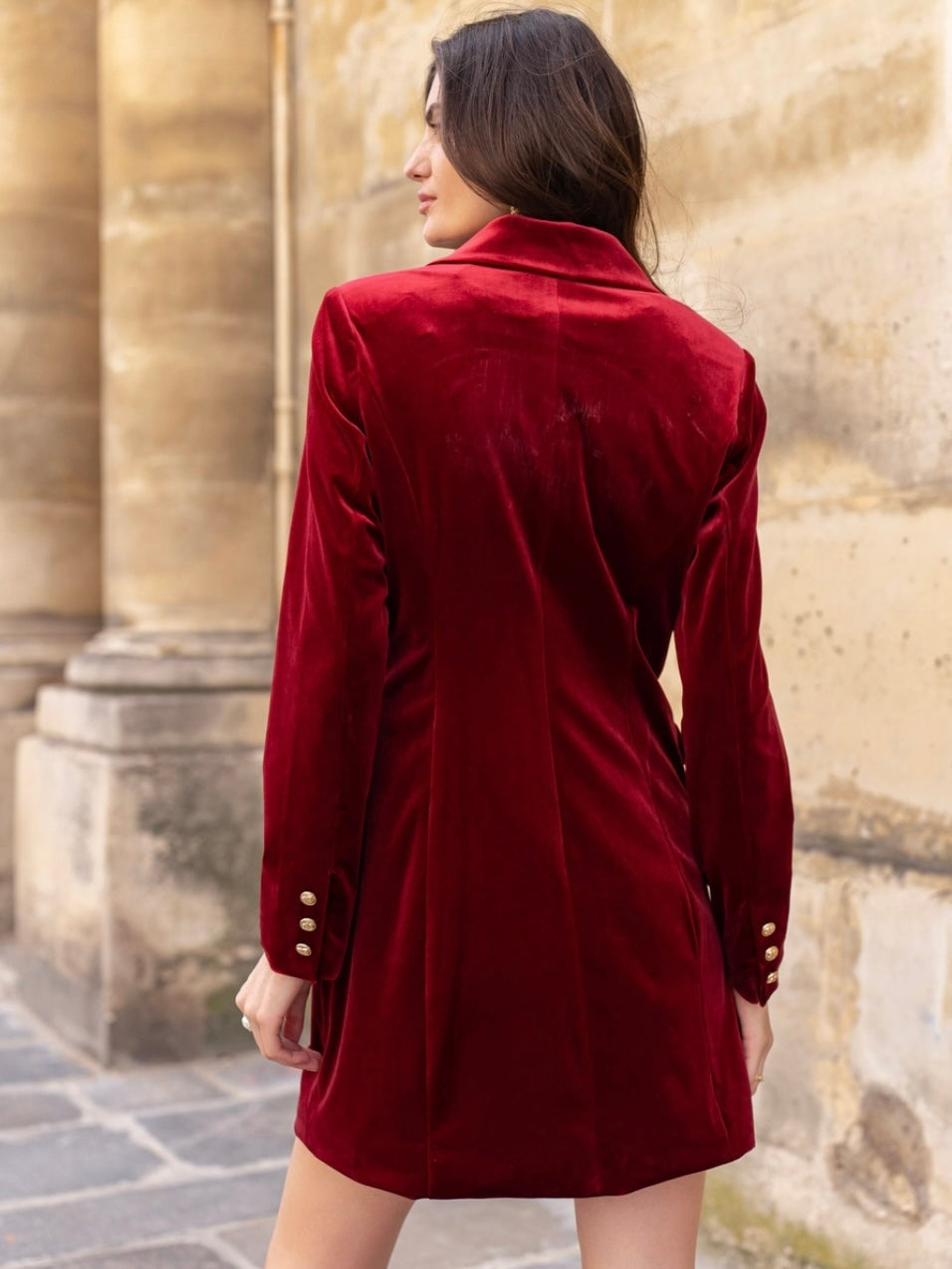 Velvet Blazer Dress Jacket Velvet Blazer Dress Jacket