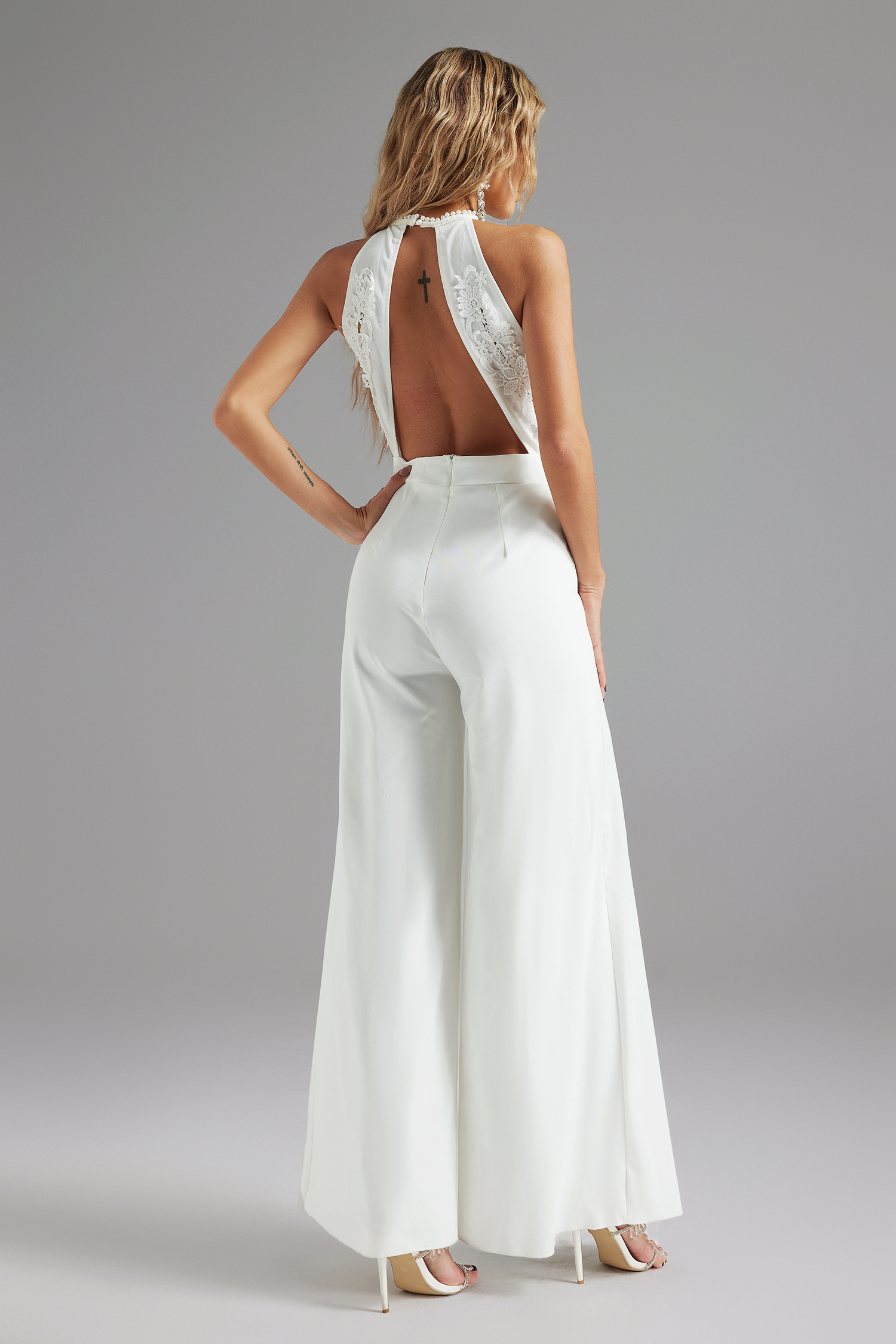 Tiff Deep V Jumpsuit Tiff Deep V Jumpsuit