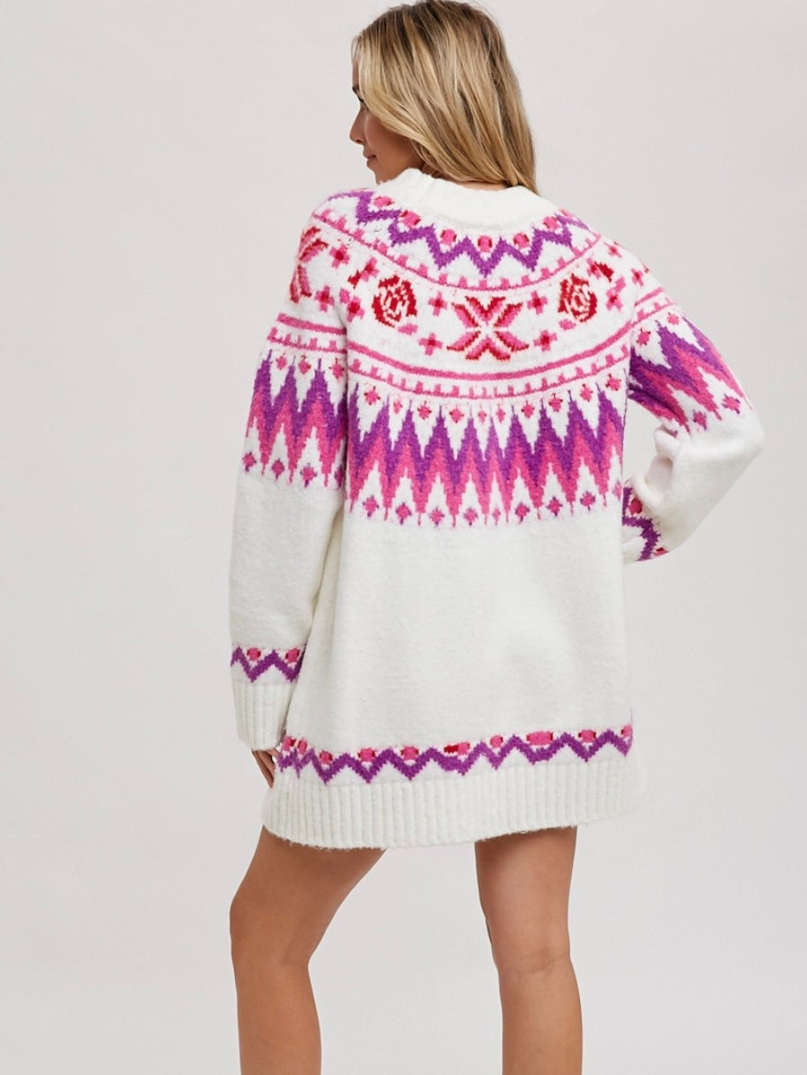 Ski Lodge Tunic Sweater Ski Lodge Tunic Sweater